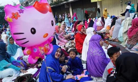 Thủ đô Jakarta của Indonesia.