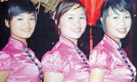 Dịu dàng áo cơm Thái.