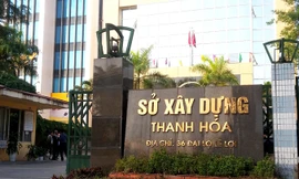 Trụ sở Sở xây dựng Thanh Hóa. Ảnh: Nguyễn Dương.