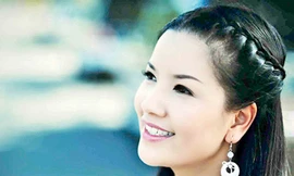 Diễn viên Ngọc Trinh xinh tươi đời thường.