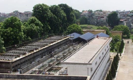 Nhà máy xử lý nước sạch Yên Phụ - Hà Nội. Ảnh: Minh Châu.