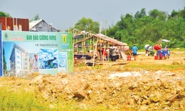 Dự án dân cư thương mại, dịch vụ xã Phước Tân của vợ chồng bà phó Bí thư Tỉnh ủy Đồng Nai. Ảnh: Văn Minh.