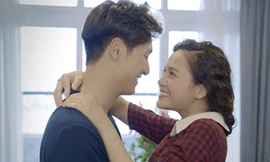 Thu Quỳnh, Mạnh Trường trong “Ngược chiều nước mắt”.