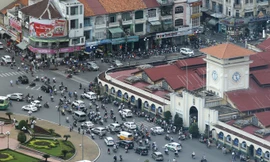 TPHCM đang đề xuất thu phí đối với ô tô vào trung tâm thành phố. Ảnh minh họa: Như Ý.