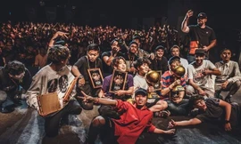 Thái Sơn tại giải beatbox châu Á.