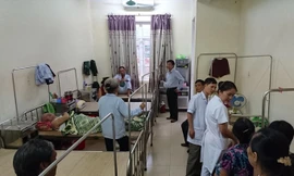 BV Y học cổ truyền Nghệ An kế hoạch 270 giường, thực kê là 350 giường bệnh. Ảnh: Phạm Thanh.