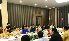 Việt Nam và Lào làm việc về dự án thủy điện Pắc Beng