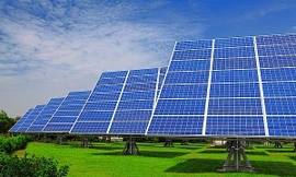 Dự án điện năng lượng mặt trời của Tập đoàn SY (Hàn Quốc), vốn đầu tư dự kiến 450 triệu USD tại Bạc Liêu. Ảnh minh họa