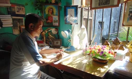 Nhà viết kịch Huy Cờ.