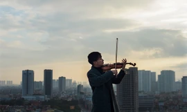 Hoàng Rob: Tay ngang violin may mắn