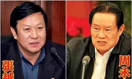 Trương Việt (trái) và Chu Vĩnh Khang (phải)