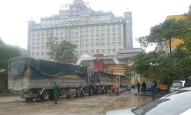 Đến chiều 16/6, lượng hàng nông sản xuất bán sang chợ Pò Chài (Trung Quốc) đã trở lại bình thường, nhưng không biết tình hình này sẽ diễn ra được bao lâu. Ảnh: Duy Chiến.