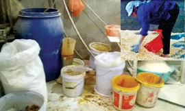 Hãi hùng bim bim bán cổng trường