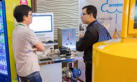 Đồng hồ nước thông minh của TS Nguyễn Thanh Mỹ.