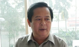 Phó chủ tịch UBND TPHCM Nguyễn Hữu Tín: “vụ nhà ông Truyền, tinh thần là xử nghiêm, sai đến đâu xử lý đến đó”. Ảnh: HT.