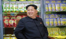 Nhà lãnh đạo Triều Tiên Kim Jong-un.