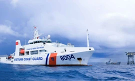 Tàu tuần tra Cảnh sát Biển Việt Nam. Ảnh: CSB.