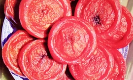 Quả hồng sấy Đà Lạt.