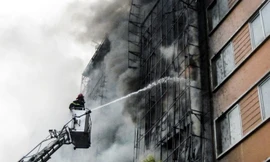 Cảnh sát PCCC Hà Nội sẽ được trang bị trực thăng CNCH. Ảnh: Thanh Hà.