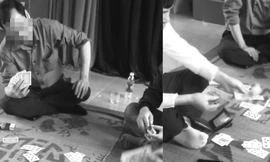 Ảnh chơi bài ăn tiền cắt từ video clip.