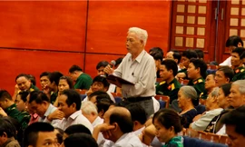 Hầu hết các cử tri đều lo ngại trước các động thái leo thang của Trung Quốc ở biển Đông, gần đây nhất là việc đưa giàn khoan HD 981 quay trở lại. Ảnh: Thanh Trần.