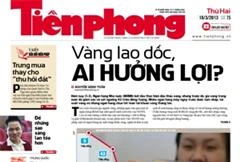 Thông báo về việc chuyển đổi địa chỉ đặt báo Tiền Phong