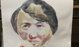 Tranh: Nguyễn Văn Hổ.