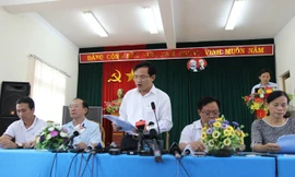 Kết luận ban đầu cho thấy chưa xác minh được số lượng bài thi trắc nghiệm tại Sơn La bị can thiệp điểm. Ảnh: Nghiêm Huê.