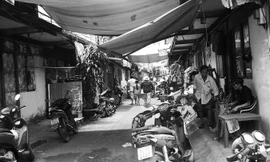 30 hộ dân đã đồng ý rời khu ở tạm đến chung cư mới.