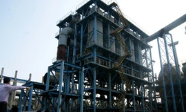 Dự án Gang thép Thái Nguyên giờ chỉ còn là đống sắt vụn. Ảnh: Hữu Việt.