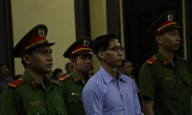 William Nguyen tại phiên tòa. Ảnh: Tân Châu.