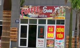 Sau khi Tiền Phong phản ánh các quán cà phê trá hình cầm đồ cho vay nặng lãi đã tháo dỡ biển hiệu.