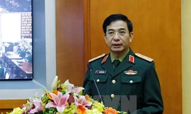 Trung tướng Phan Văn Giang, Ủy viên Trung ương Đảng, Tổng Tham mưu trưởng Quân đội nhân dân Việt Nam, Thứ trưởng Bộ Quốc phòng. (Ảnh: TTXVN)