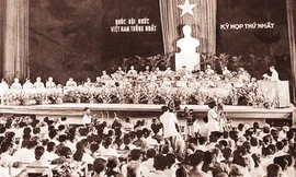 Kỳ họp thứ nhất, QH Việt Nam thống nhất (ảnh tư liệu).