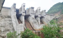 Một công trình thủy điện ở Thừa Thiên Huế. 