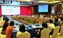 Toàn cảnh cuộc hội thảo do Bộ Y tế tổ chức (Ảnh: T.Linh)