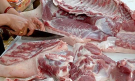 Mỗi giáo viên phải mua một tháng 10 kg thịt lợn