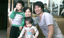 Gia đình anh Thịnh. Ảnh: Duy Ngợi.