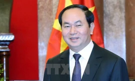 Chủ tịch nước gửi điện mừng Quốc khánh Pháp