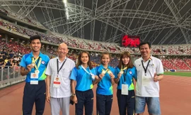 Điền kinh thắng lớn ở giải Singapore mở rộng