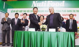 NutiFood ký kết hợp tác với Delori để xuất khẩu sữa qua Mỹ.