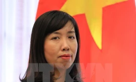 Người phát ngôn Bộ Ngoại giao Việt Nam Lê Thị Thu Hằng. (Nguồn: TTXVN)