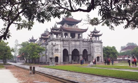 Khu vực Phương Ðình được làm hoàn toàn bằng đá. Ảnh: Ð.H.