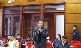  HLV Nguyễn Đức Thắng của SLNA hy vọng đội bóng xứ Nghệ sẽ có may mắn ở trận Siêu cúp QG - Cúp THACO 2017. Ảnh: Như Ý.