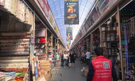 Một góc chợ Chim.