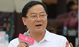 ​Trưởng BTC cuộc thi Hoa hậu Việt Nam, nhà báo Lê Xuân Sơn.