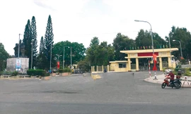 Khu vực trước UBND tỉnh Bình Thuận yên bình trở lại.