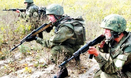 Lục quân Nga trong một cuộc tập trận. Ảnh: Sputnik.