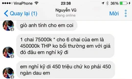 'Hỏi mua' 6 chai Dr Thanh có dị vật với giá 450 triệu đồng