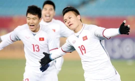 Các cầu thủ U23 Việt Nam gây ấn tượng mạnh ở VCK U23 châu Á sau khi đi tới tận trận chung kết với lối chơi đầy cống hiến và quả cảm. Ảnh: Hữu Phạm.